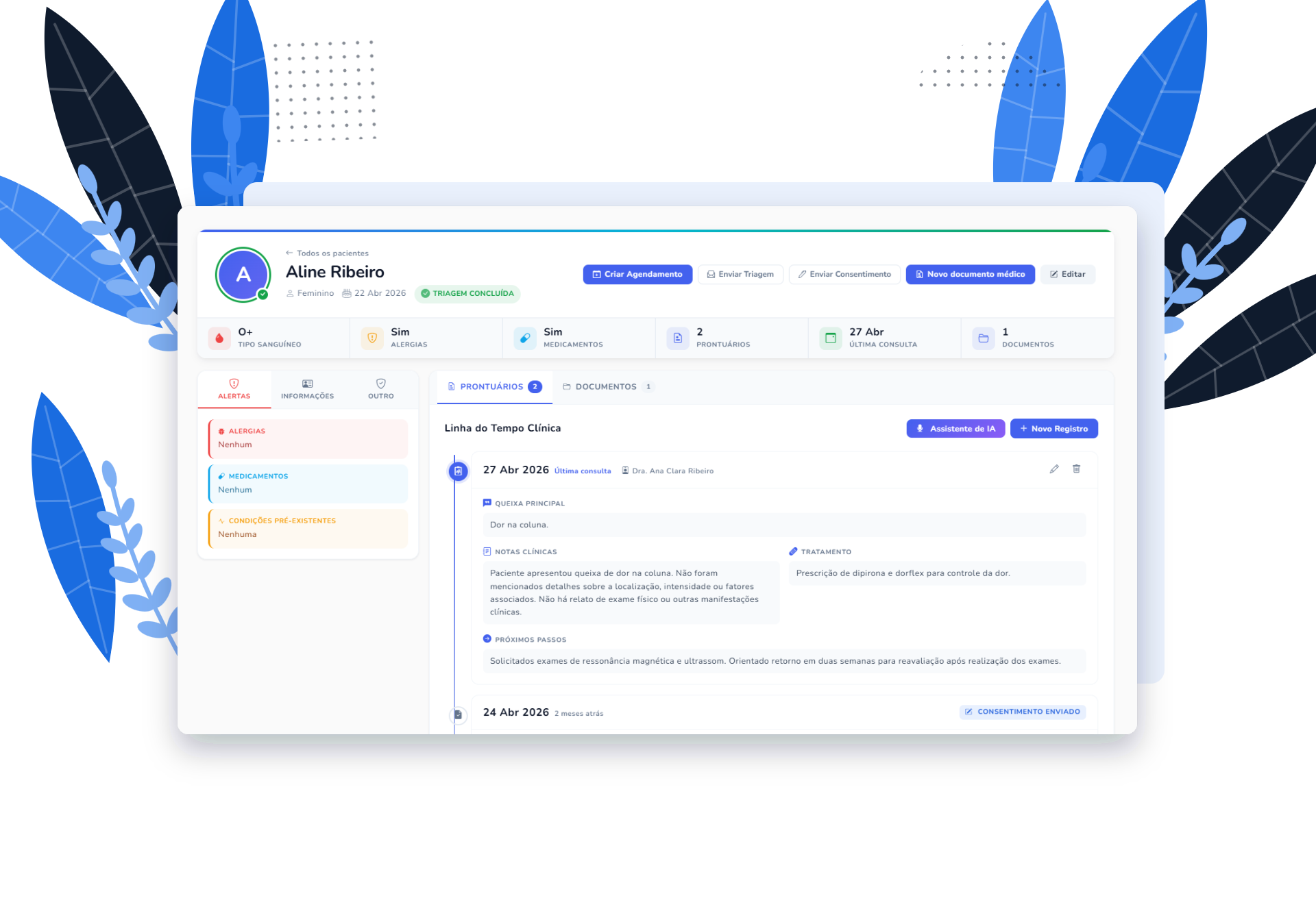 Platform dashboard preview